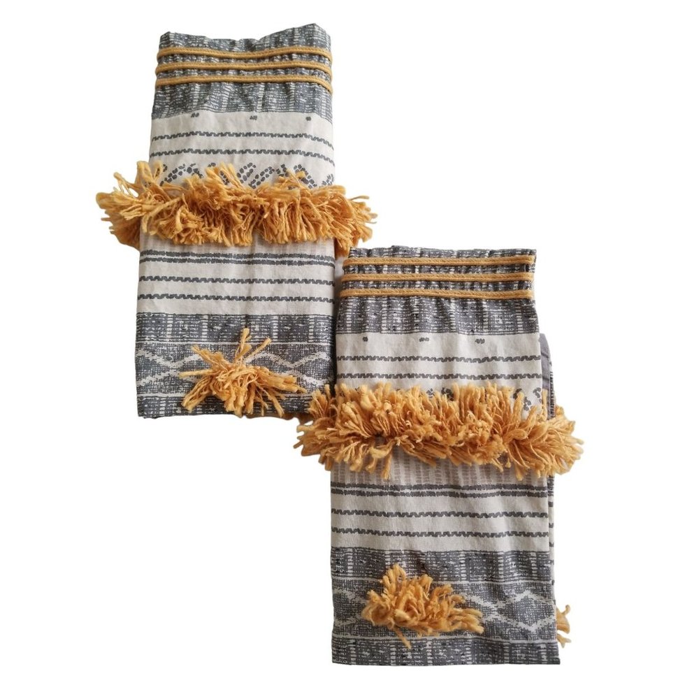 INK+IVY Cody Cotton Shams with overlap opening at back